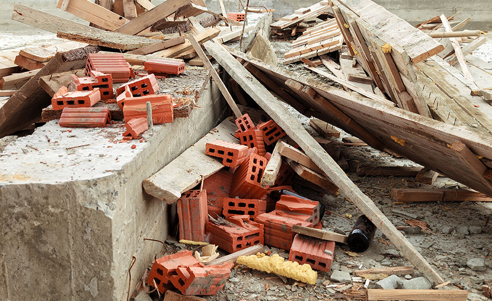 Mitten And Son Disposal is happy to help with all sizes of construction material removal jobs.